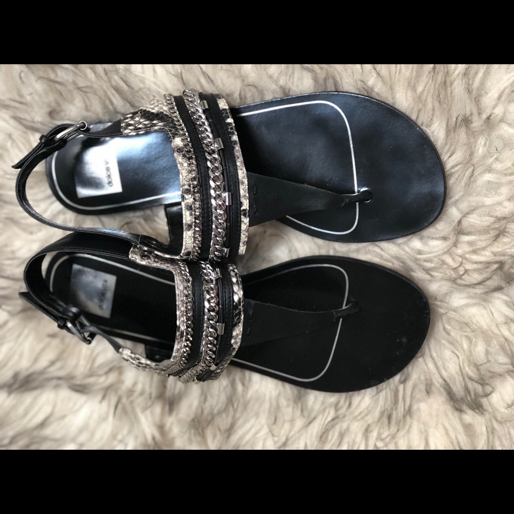 DV by Dolce Vita snakeskin thong Sandal